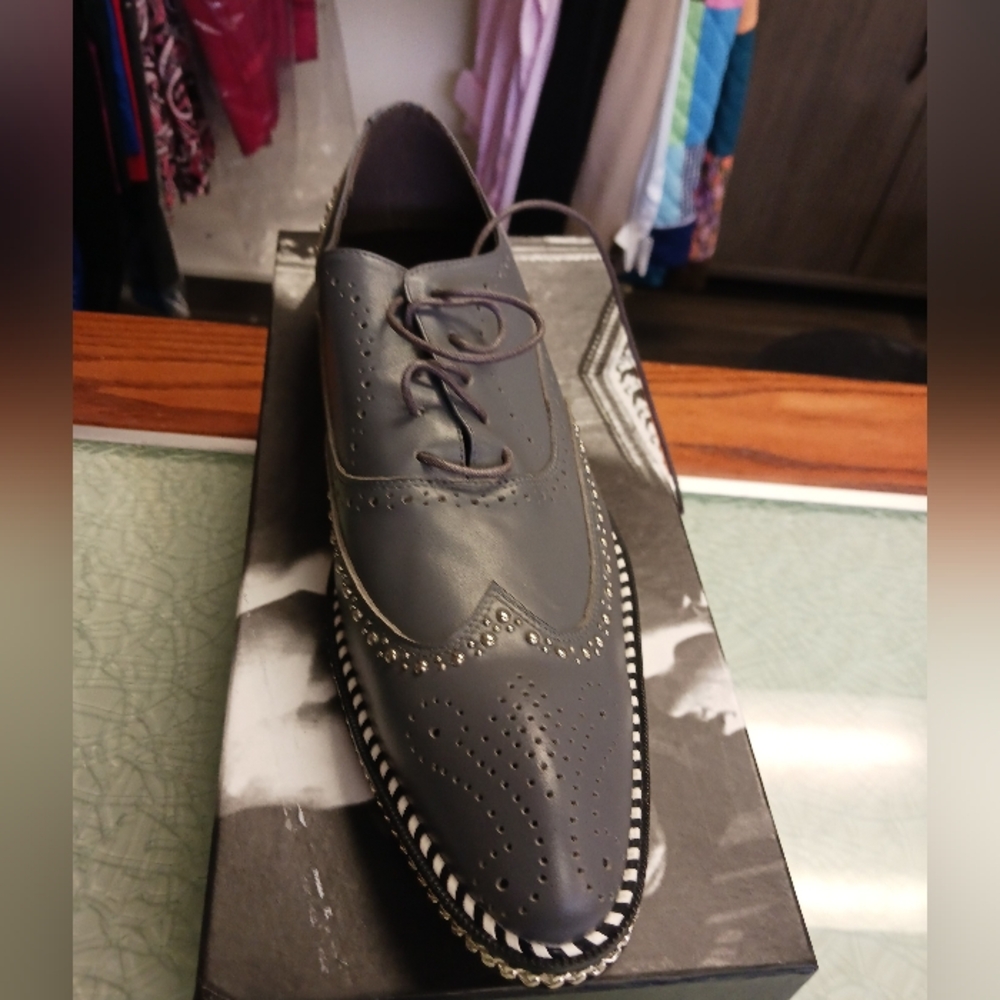Gray Men's Dress Shoes